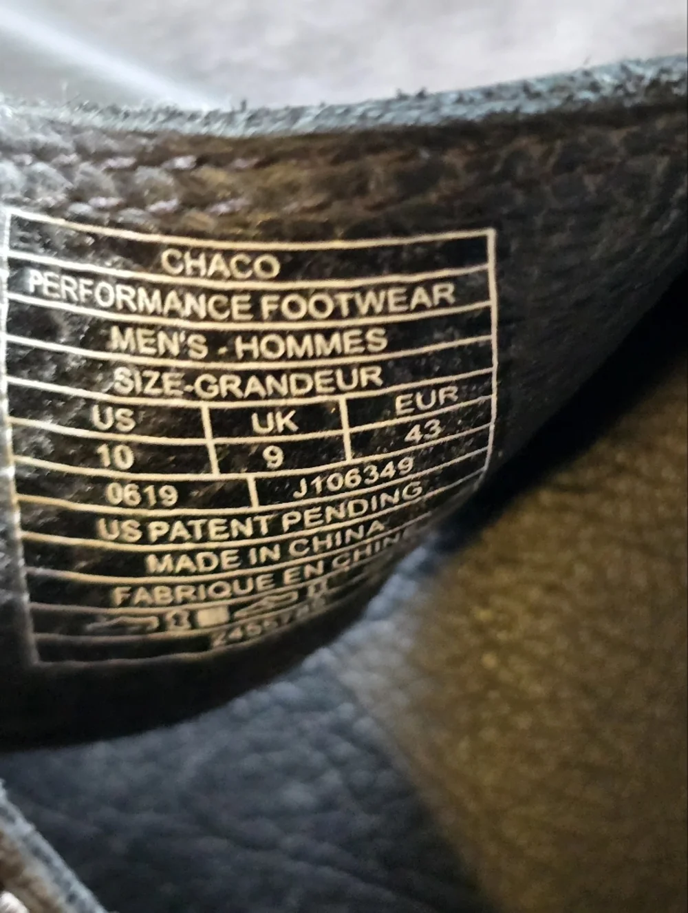 Chaco Flip Flops Size 10